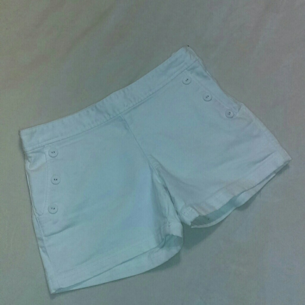 White Shorts